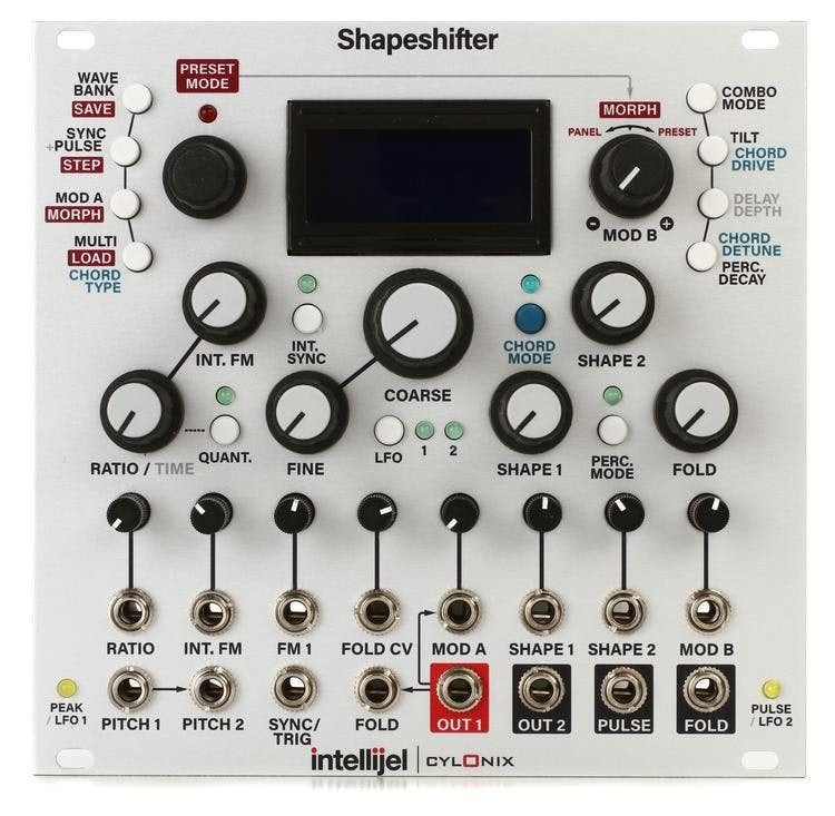 Intellijel Shapeshifter - Complex Digital VCO - Eurorack Module Intellijel Shapeshifter - Complex Digital VCO - Eurorack Module