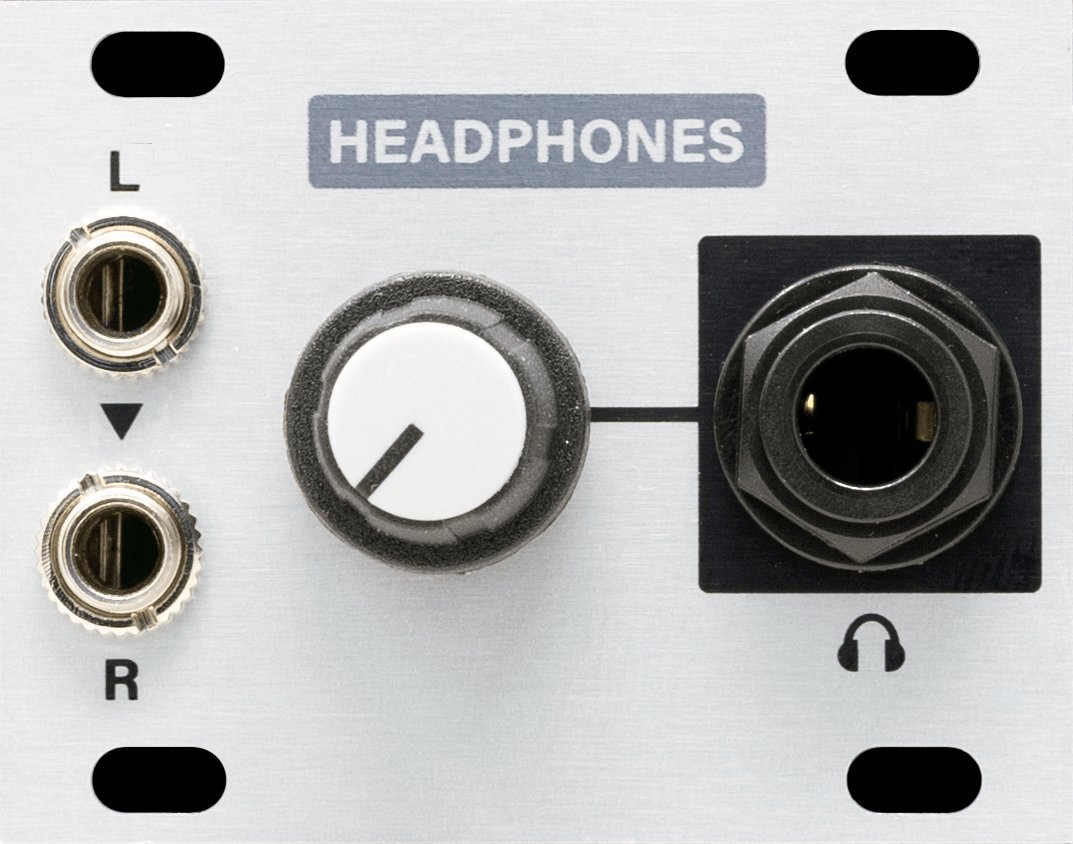 Intellijel Headphones 1U - Stereo Quarter Inch headphone Output - Eurorack Module Intellijel Headphones 1U - Stereo Quarter Inch headphone Output - Eurorack Module