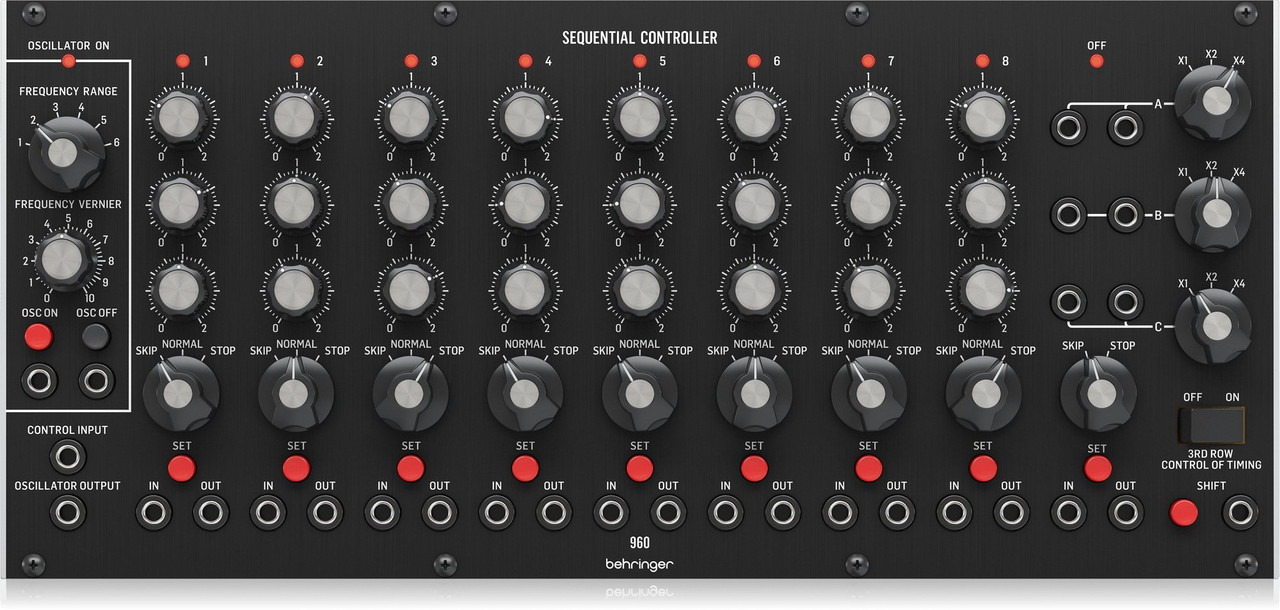 Behringer 960 Sequential Controller Eurorack Module Behringer 960 Sequential Controller Eurorack Module