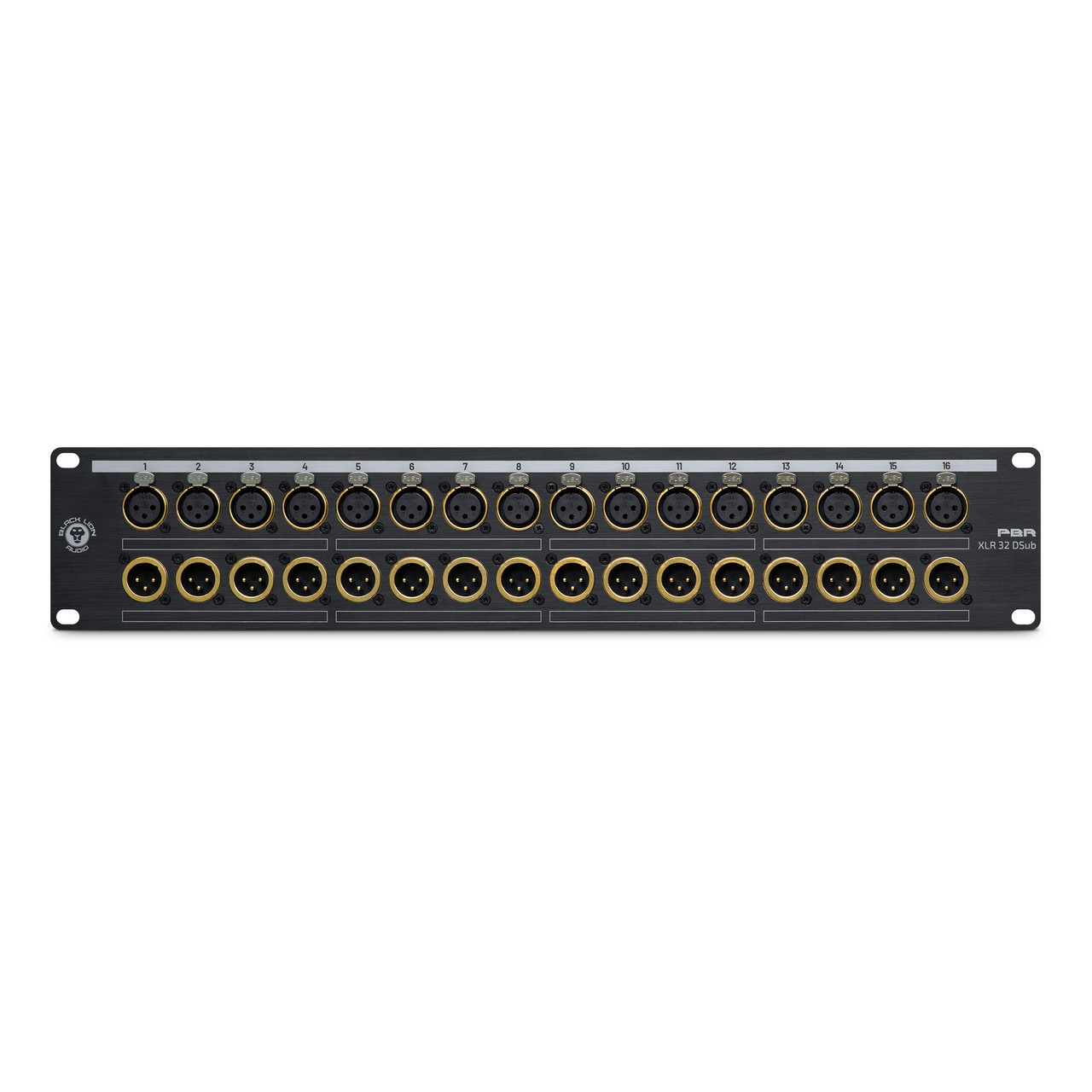 Black Lion Audio XLR 32 Patch Bay (Dsub) Black Lion Audio XLR 32 Patch Bay (Dsub)