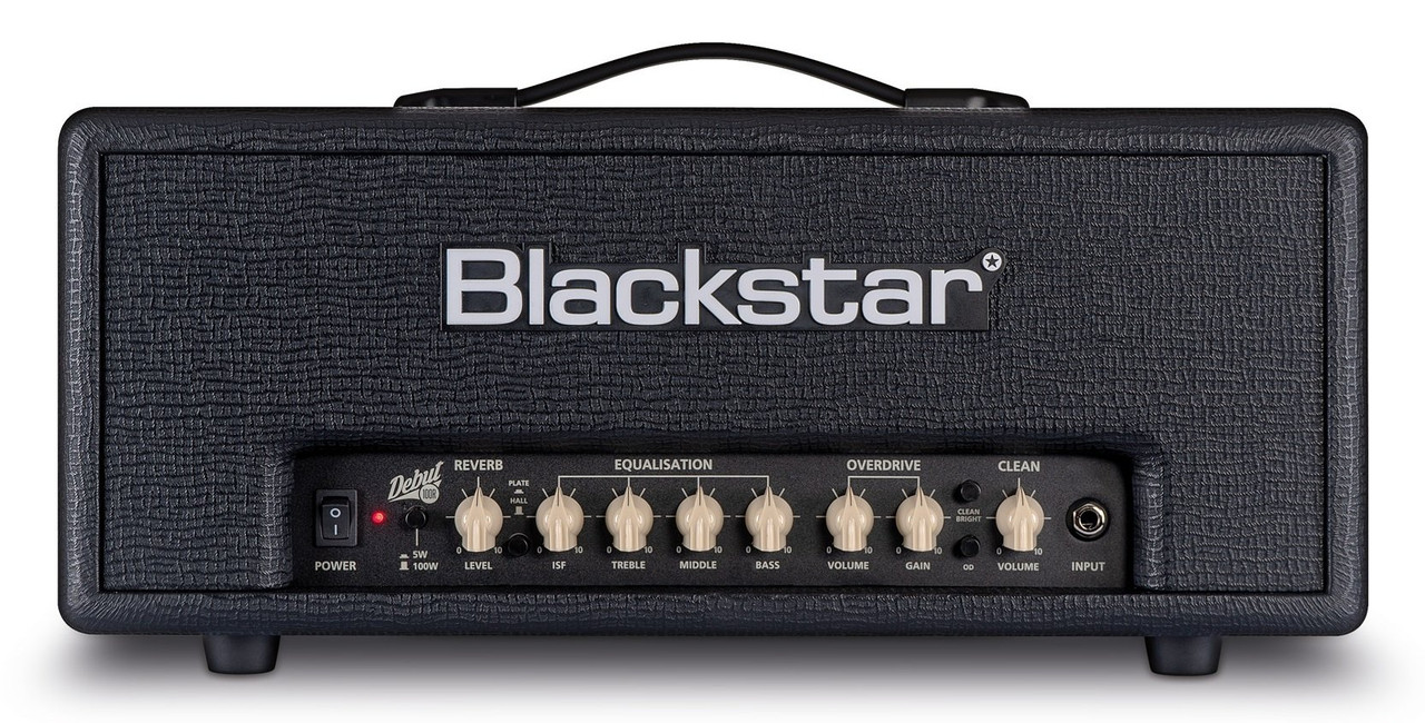 Blackstar Debut 100RH 100W Head with Reverb in Black Blackstar Debut 100RH 100W Head with Reverb in Black