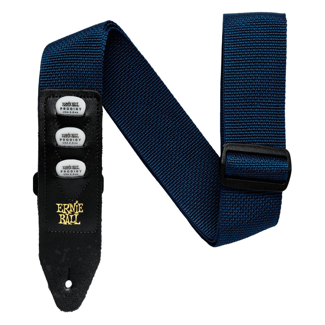 Ernie Ball Pickholder Strap in Navy Ernie Ball Pickholder Strap in Navy