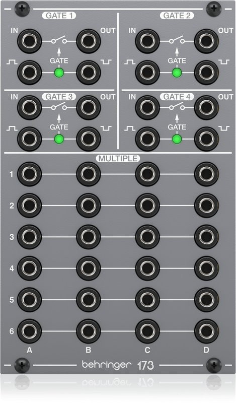 Behringer 173 Quad Gate/Multiples - Eurorack Module