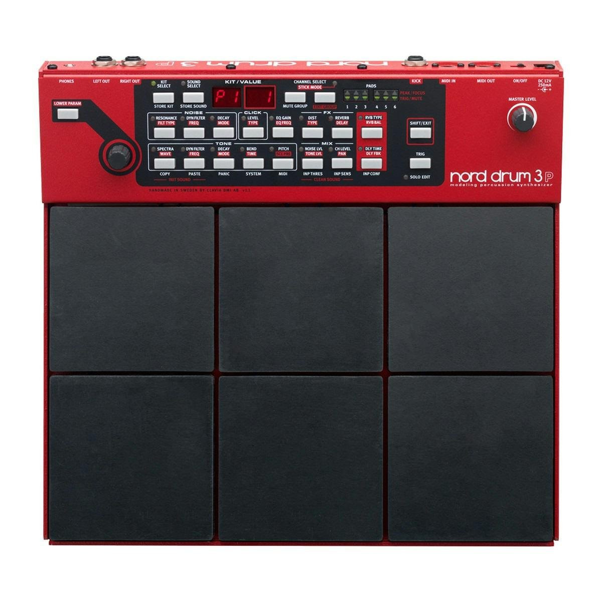 Nord Drum 3P 6-Channel Percussion Pad Synthesizer Nord Drum 3P 6-Channel Percussion Pad Synthesizer