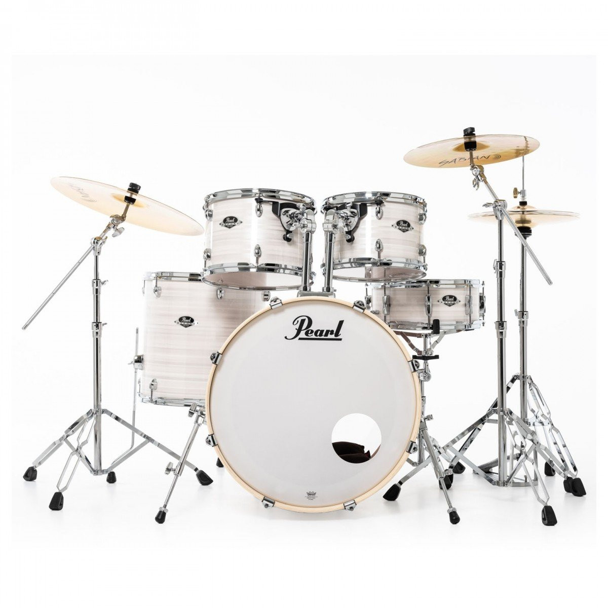 Pearl Export 22" Acoustic Drum Kit in Slipstream White Pearl Export 22" Acoustic Drum Kit in Slipstream White