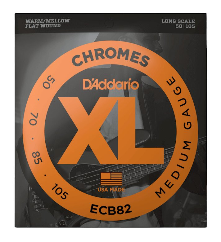 D'addario Medium Chrome String for Bass 50 - 105