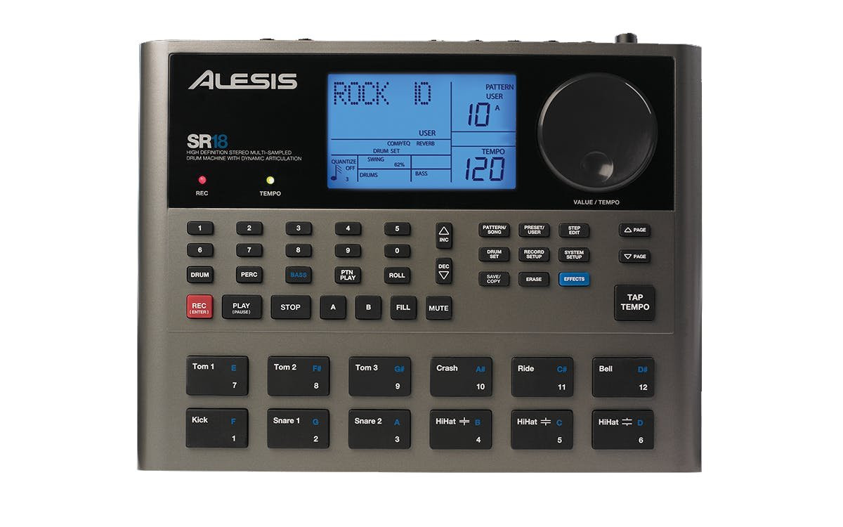 Alesis SR16 Drum Machine - Andertons Music Co.