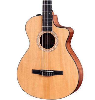 Taylor 214ce-N Grand Auditorium Cutaway Electro Classical Guitar