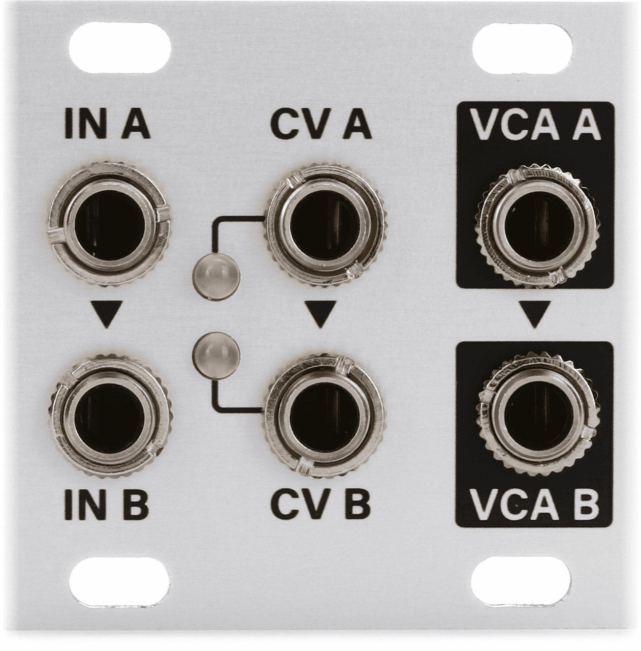 Intellijel 1U Dual VCA Eurorack Module Intellijel 1U Dual VCA Eurorack Module