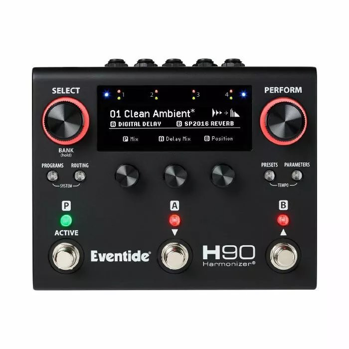 Eventide H90 Dark Limited Edition Harmonizer Multi-Effects Pedal in Black Eventide H90 Dark Limited Edition Harmonizer Multi-Effects Pedal in Black
