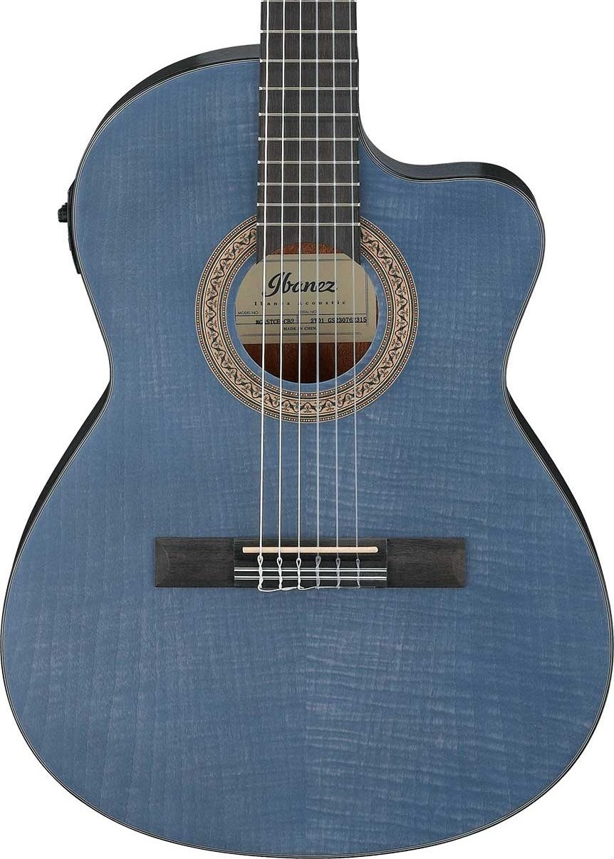 Ibanez GA5FMTCE-OB Classical Electro Acoustic Guitar in Blue Berry Ibanez GA5FMTCE-OB Classical Electro Acoustic Guitar in Blue Berry