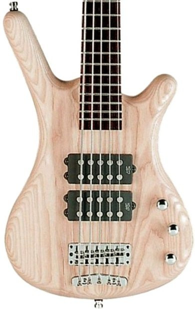 Warwick RockBass Guitar Corvette SS 5-String Bass Guitar in Natural Transparent Satin Warwick RockBass Guitar Corvette SS 5-String Bass Guitar in Natural Transparent Satin