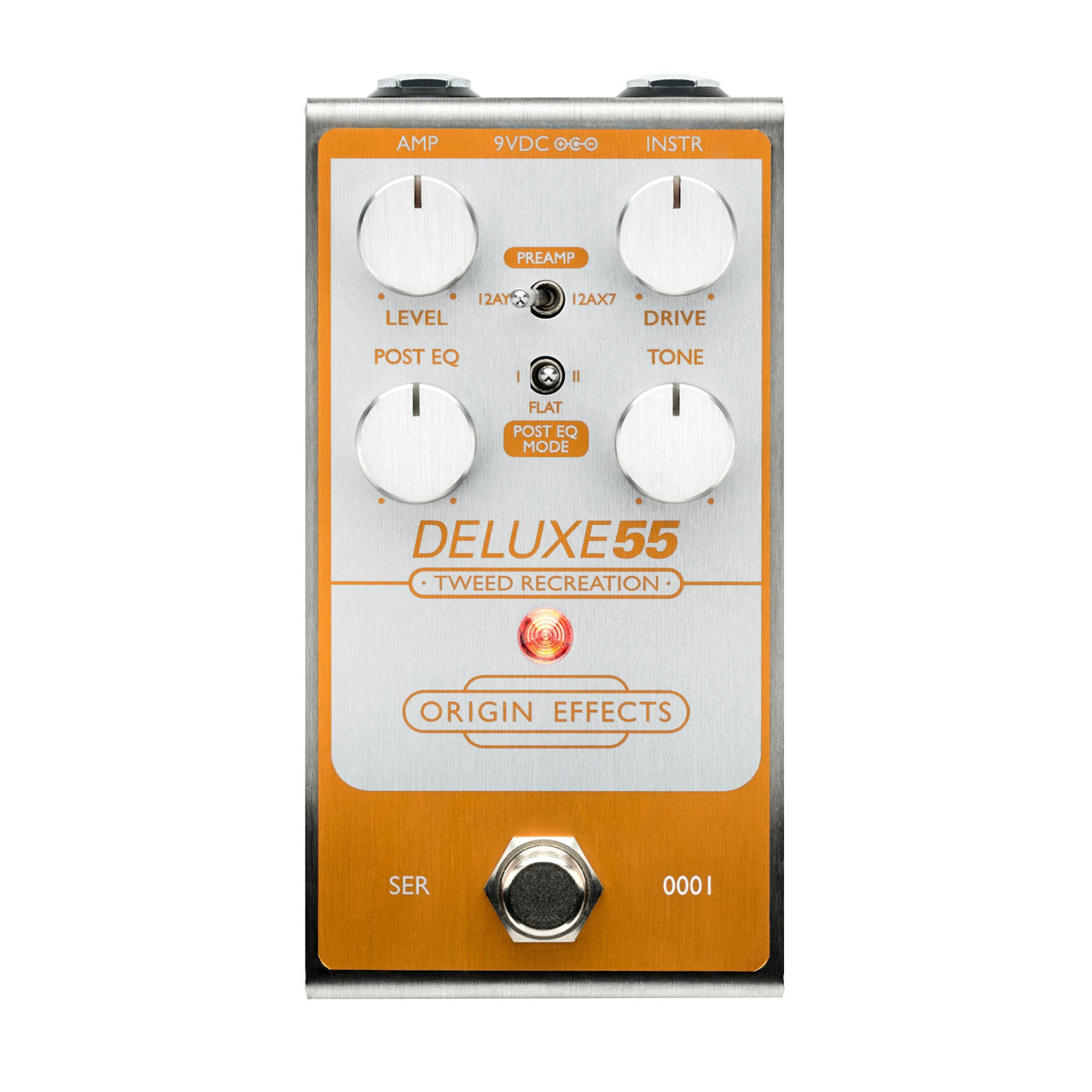 Origin Effects Deluxe55 Tweed Recreation Pedal Origin Effects Deluxe55 Tweed Recreation Pedal