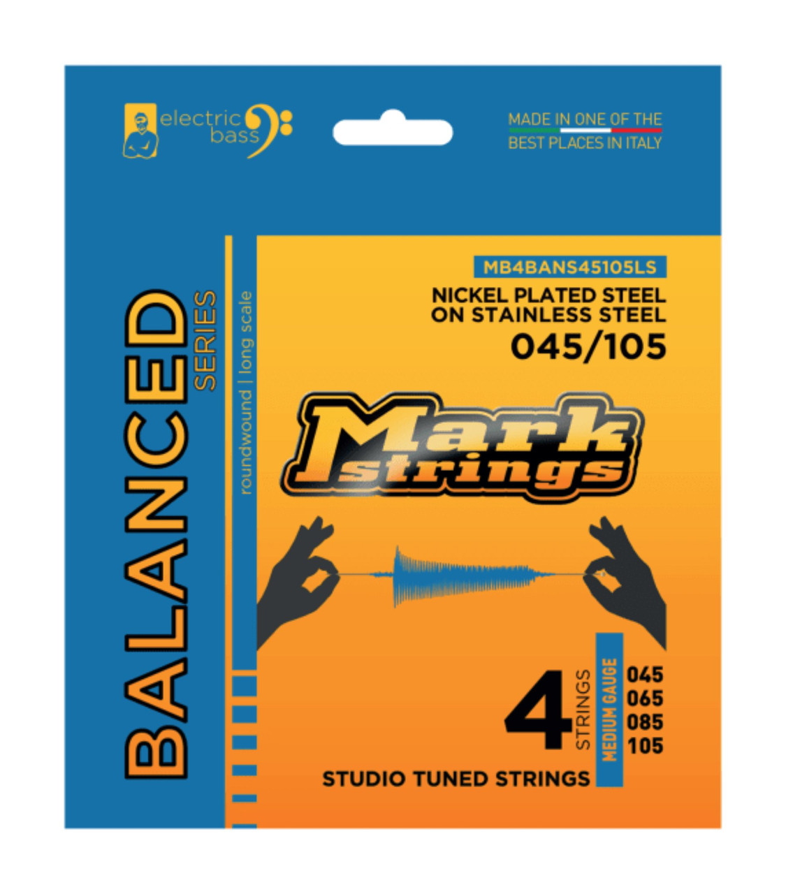 Markbass Balanced Series NS on SS Bass Strings 045 - 105