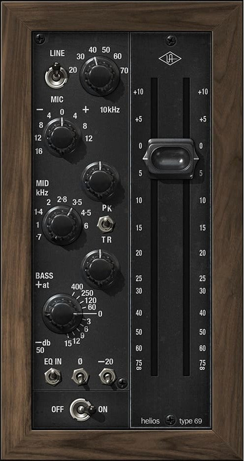 Universal Audio Helios Type 69 Preamp and EQ