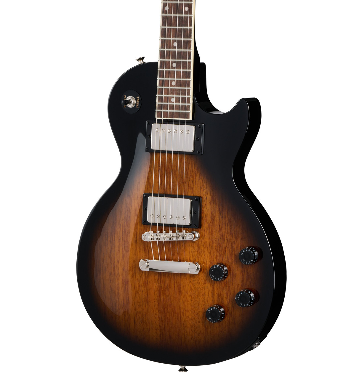 Epiphone Inspired by Gibson Les Paul Tribute Electric Guitar in Vintage Sunburst Epiphone Inspired by Gibson Les Paul Tribute Electric Guitar in Vintage Sunburst