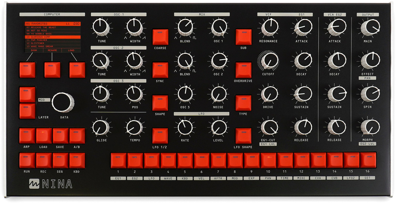 Intellijel Atlantis Analog Dual Oscillator Synth Voice Eurorack