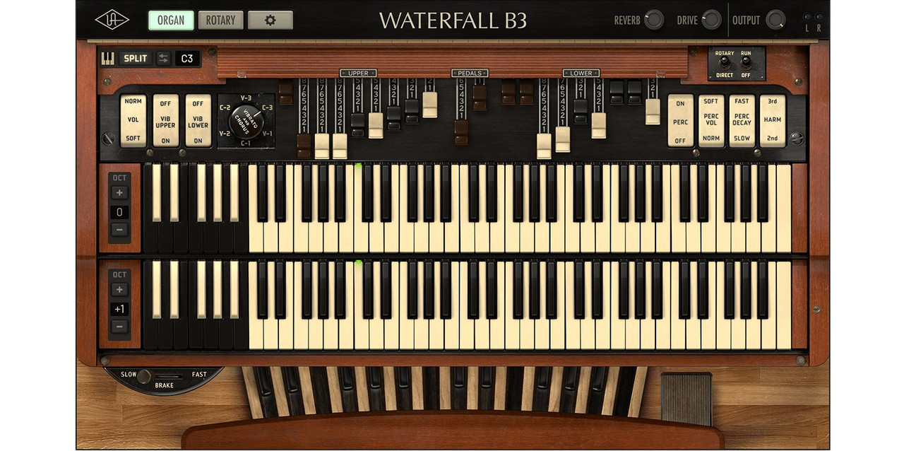 Universal Audio Waterfall B3 Organ