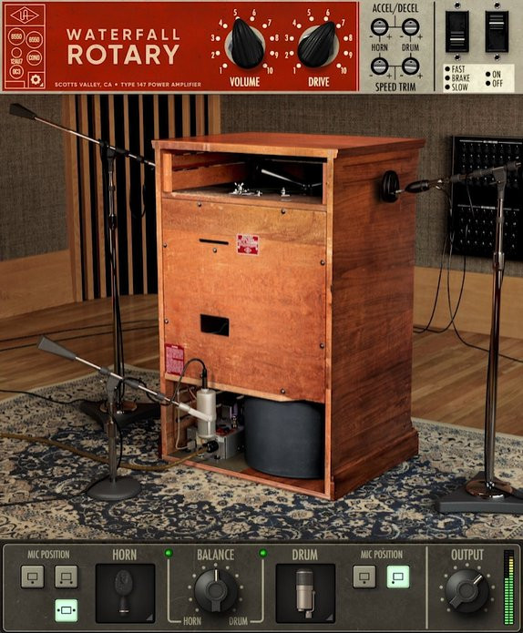 Universal Audio Waterfall Rotary Speaker