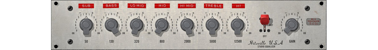 Universal Audio Hitsville EQ Collection