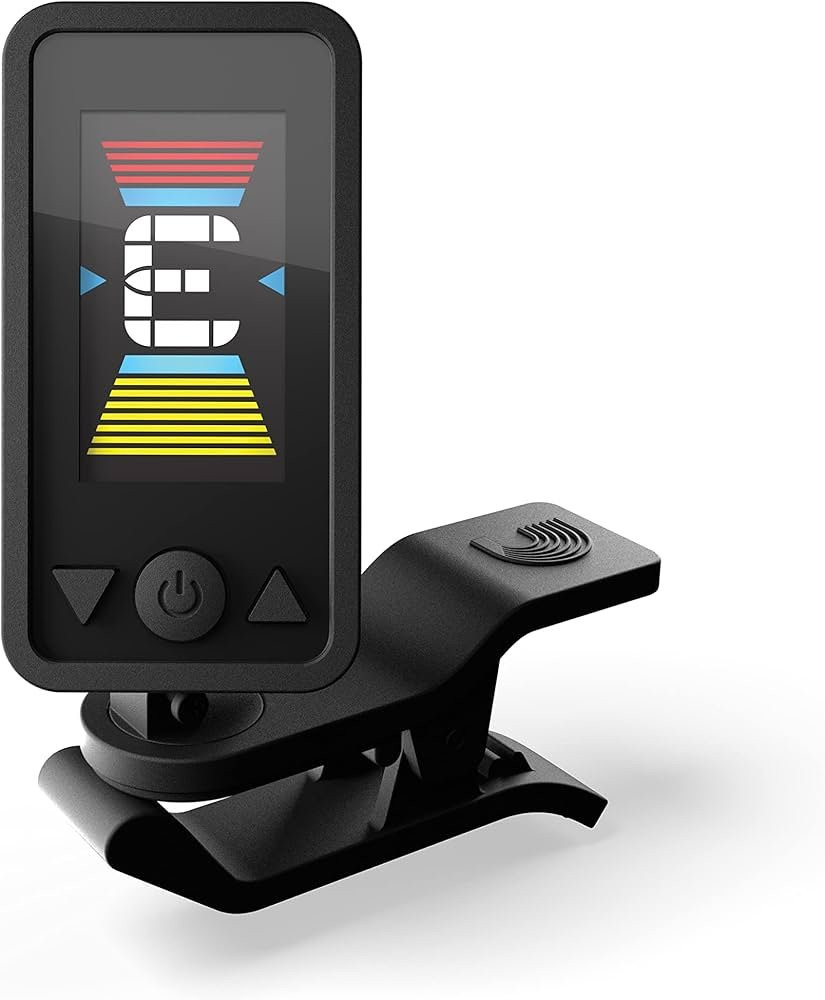 D'Addario Eclipse Headstock Tuner in Black D'Addario Eclipse Headstock Tuner in Black