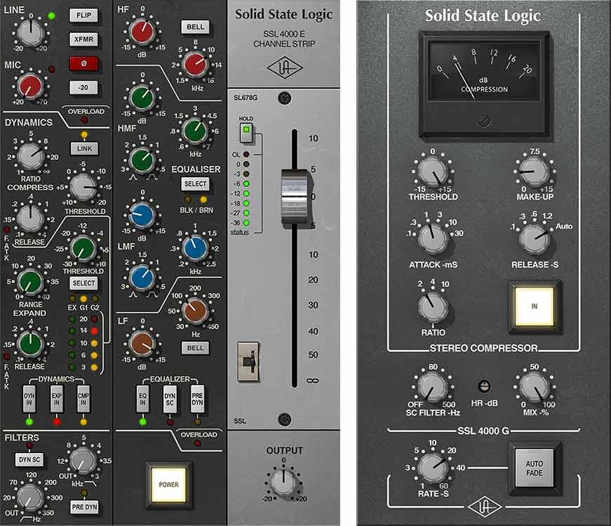 Universal Audio SSL 4000 Series Console Bundle