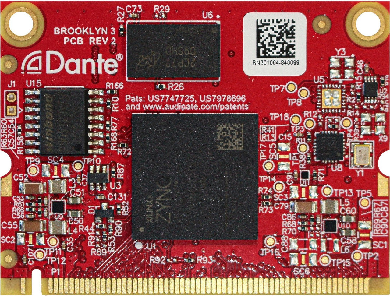 Behringer Brooklyn 3 AOIP-DANTE Network Card Behringer Brooklyn 3 AOIP-DANTE Network Card