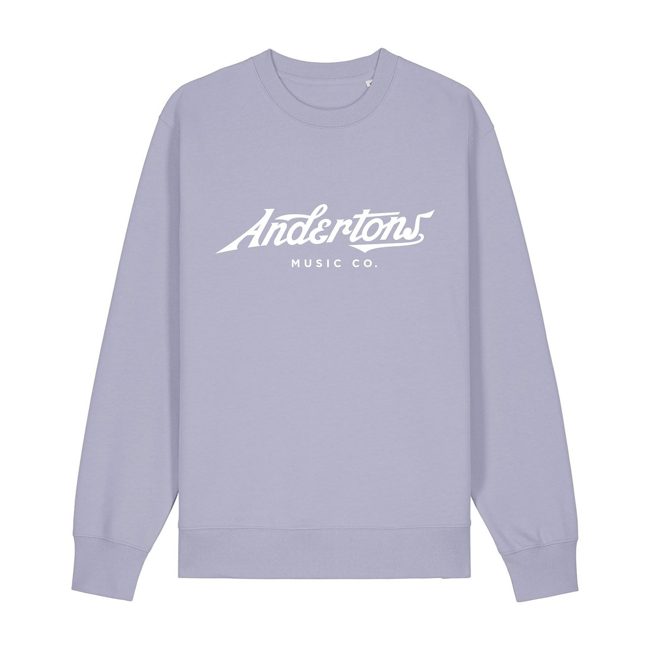 Andertons Music Co. Sweatshirt In Lavender Grey - Small