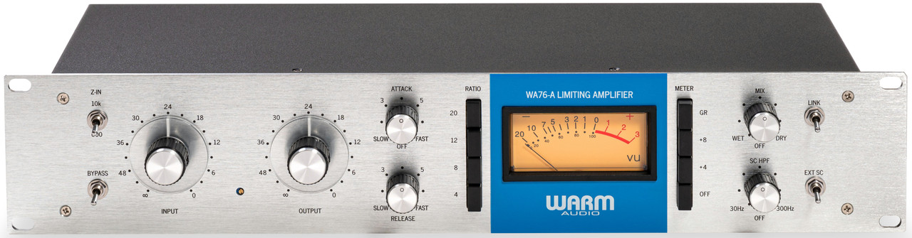 Warm Audio WA76-A Single-Channel Vintage-Voiced Discrete FET Compressor Warm Audio WA76-A Single-Channel Vintage-Voiced Discrete FET Compressor