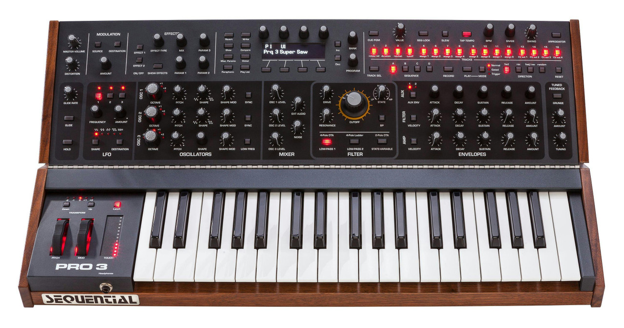Sequential Pro 3 Special Edition Multi-Filter Mono Synth Sequential Pro 3 Special Edition Multi-Filter Mono Synth