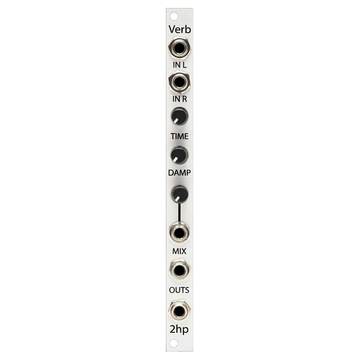 2hp Verb Stereo Reverb Eurorack Module 2hp Verb Stereo Reverb Eurorack Module