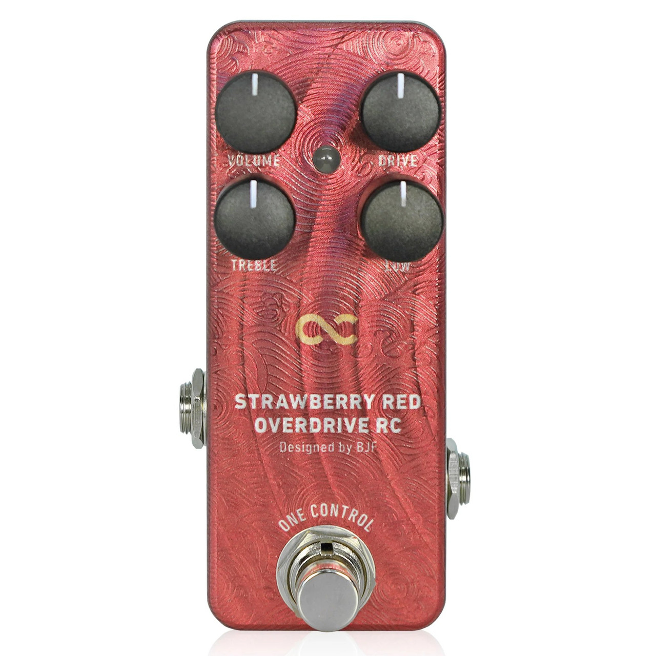 One Control Strawberry Red Overdrive RC Pedal One Control Strawberry Red Overdrive RC Pedal