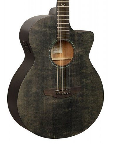 Faith Naked Venus Electro Acoustic Guitar in Black Stain