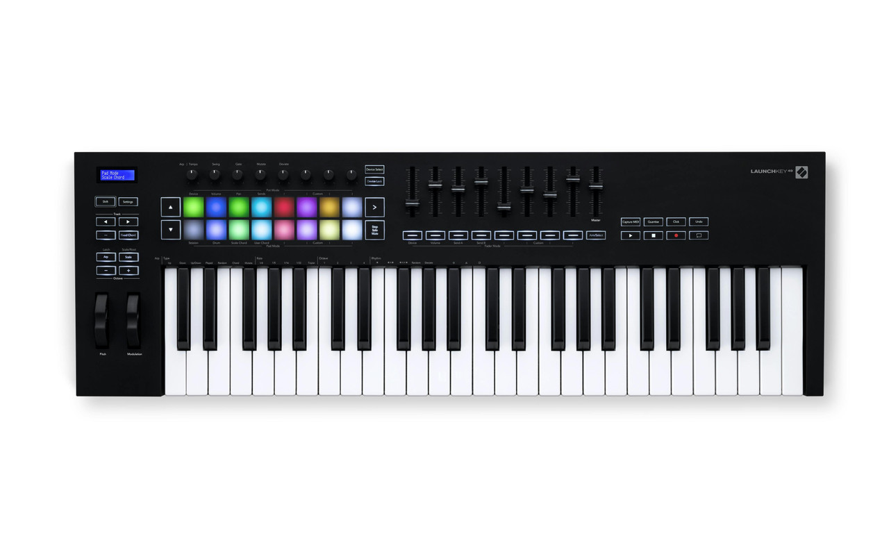 Novation Launchkey Mk3 49-Key MIDI Keyboard & Controller Novation Launchkey Mk3 49-Key MIDI Keyboard & Controller