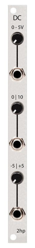 2hp DC Offset Generator Eurorack Module 2hp DC Offset Generator Eurorack Module