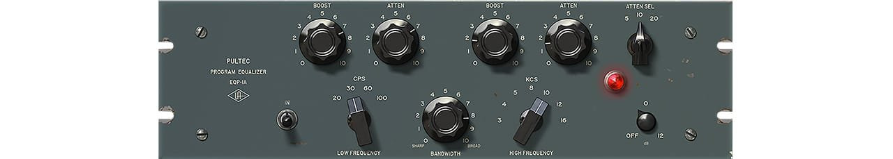 Universal Audio Pultec Passive EQ Collection