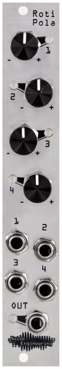 Noise Engineering Roti Pola CV Mixer/Offset - Eurorack Module Noise Engineering Roti Pola CV Mixer/Offset - Eurorack Module