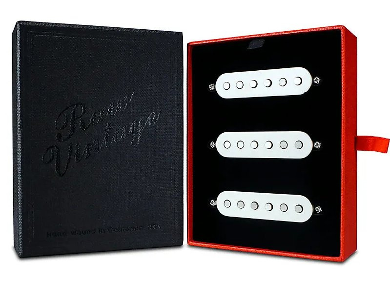 Raw Vintage xotic RV 60 エレキギター ピックアップ Raw Vintage RV-60 Set of 3 Stratocaster Pickups - Andertons Music Co