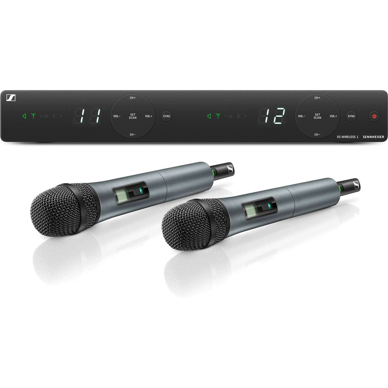 Sennheiser XSW 1-825 DUAL-GB Dual Vocal Set - Channel 38 Sennheiser XSW 1-825 DUAL-GB Dual Vocal Set - Channel 38