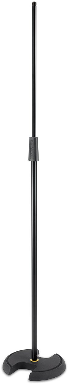 Hercules Stage Series Straight Mic Stand with Weighted Round H Base Hercules Stage Series Straight Mic Stand with Weighted Round H Base