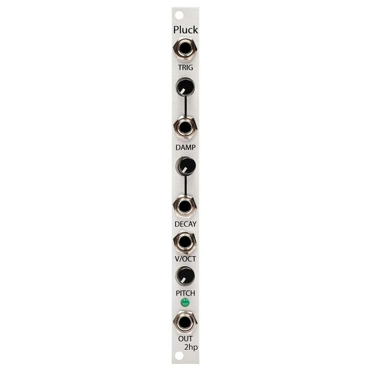2hp Pluck Physical Modelling Synth Voice Eurorack Module 2hp Pluck Physical Modelling Synth Voice Eurorack Module