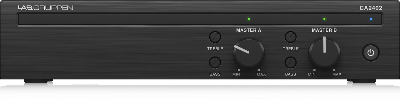 Lab Gruppen CA2402 - 2 x 240W Commercial Amplifier with Energy Star Certification Lab Gruppen CA2402 - 2 x 240W Commercial Amplifier with Energy Star Certification