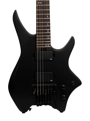 HILS NEXT HN7 Electric Guitar in Satin Galaxy Black with Tremolo