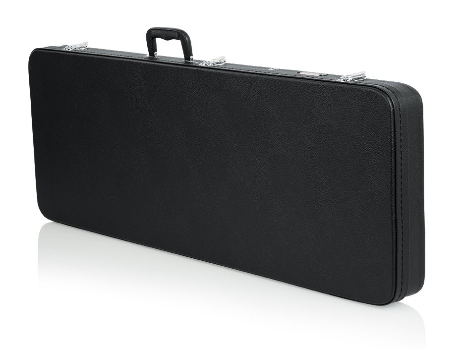 Gator Cases Hard-Shell Wood Case for Jaguar, Jagmaster and Jazzmaster Style Guitars