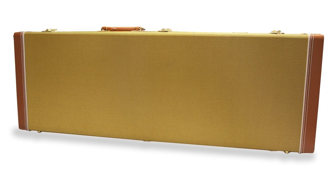 Gator Cases Deluxe Wood Case for Electric Guitars in Tweed Gator Cases Deluxe Wood Case for Electric Guitars in Tweed