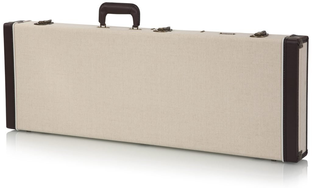 Gator Cases Journeyman Deluxe Wood Case for Electric Guitars with Burlap Exterior Gator Cases Journeyman Deluxe Wood Case for Electric Guitars with Burlap Exterior