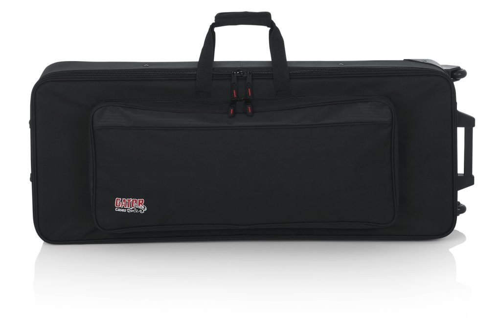 Gator Cases Rigid EPS Foam Lightweight Case with Wheels for 49 Note Keyboards Gator Cases Rigid EPS Foam Lightweight Case with Wheels for 49 Note Keyboards
