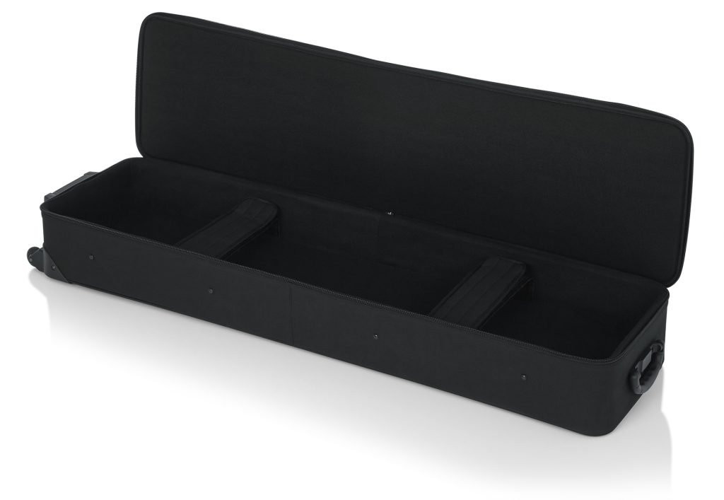 Gator Cases Rigid EPS Foam Lightweight Case with Wheels for Slim 76 Note Keyboards Gator Cases Rigid EPS Foam Lightweight Case with Wheels for Slim 76 Note Keyboards