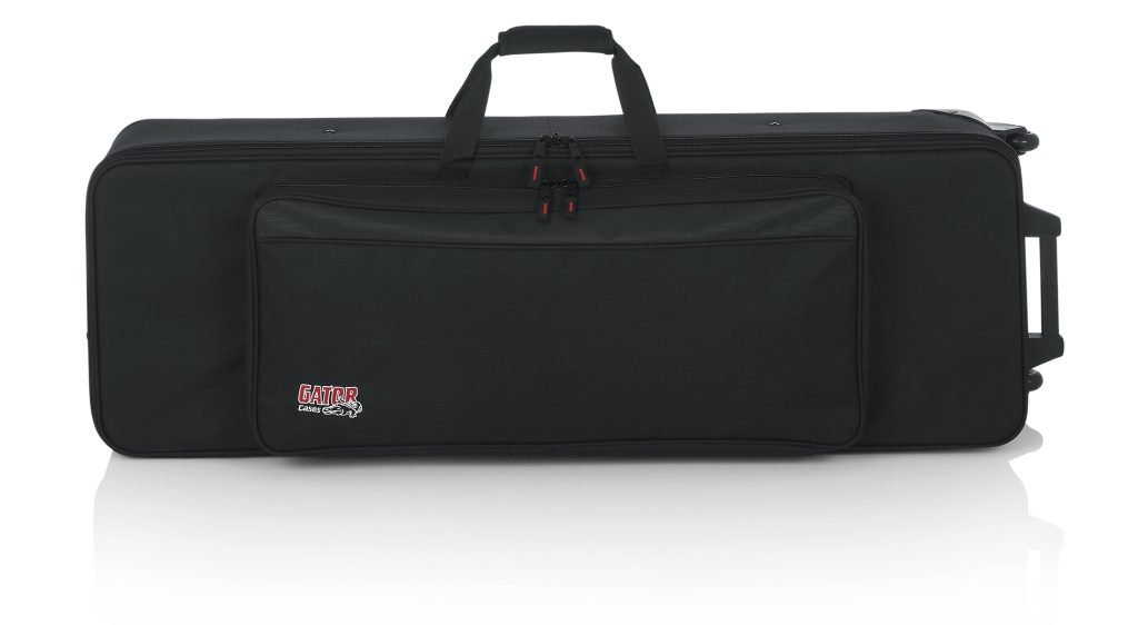 Gator Cases Rigid EPS Foam Lightweight Case with Wheels for Slim 61 Note Keyboards Gator Cases Rigid EPS Foam Lightweight Case with Wheels for Slim 61 Note Keyboards