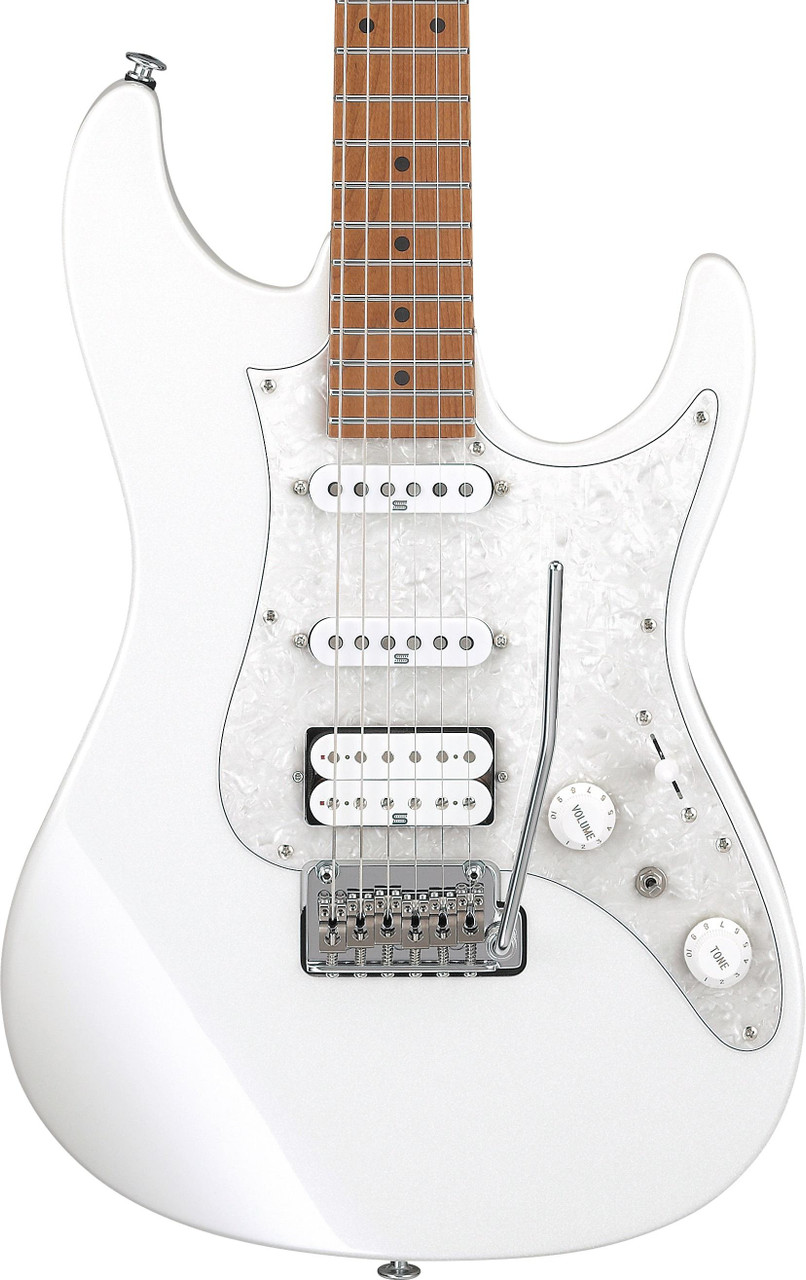 Ibanez AZ2204-PW AZ Prestige Series HSS Electric Guitar in Pearl White Ibanez AZ2204-PW AZ Prestige Series HSS Electric Guitar in Pearl White